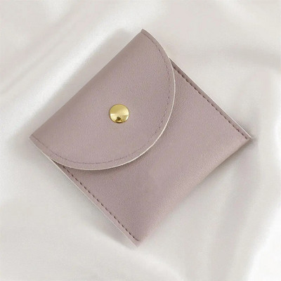 1 vnt PU odinių papuošalų pakavimo maišeliai karoliai žiedas apyrankės auskarai, laikymo laikiklis aukščiausios klasės mini dovanų papuošalų maišelis