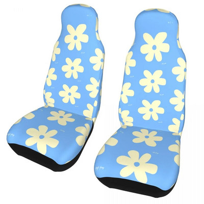 Flower Print Universal προστατευτικό κάλυμμα καθισμάτων αυτοκινήτου Αξεσουάρ εσωτερικού χώρου για SUV Floral Καλύμματα προστασίας καθισμάτων αυτοκινήτου Αξεσουάρ αυτοκινήτου
