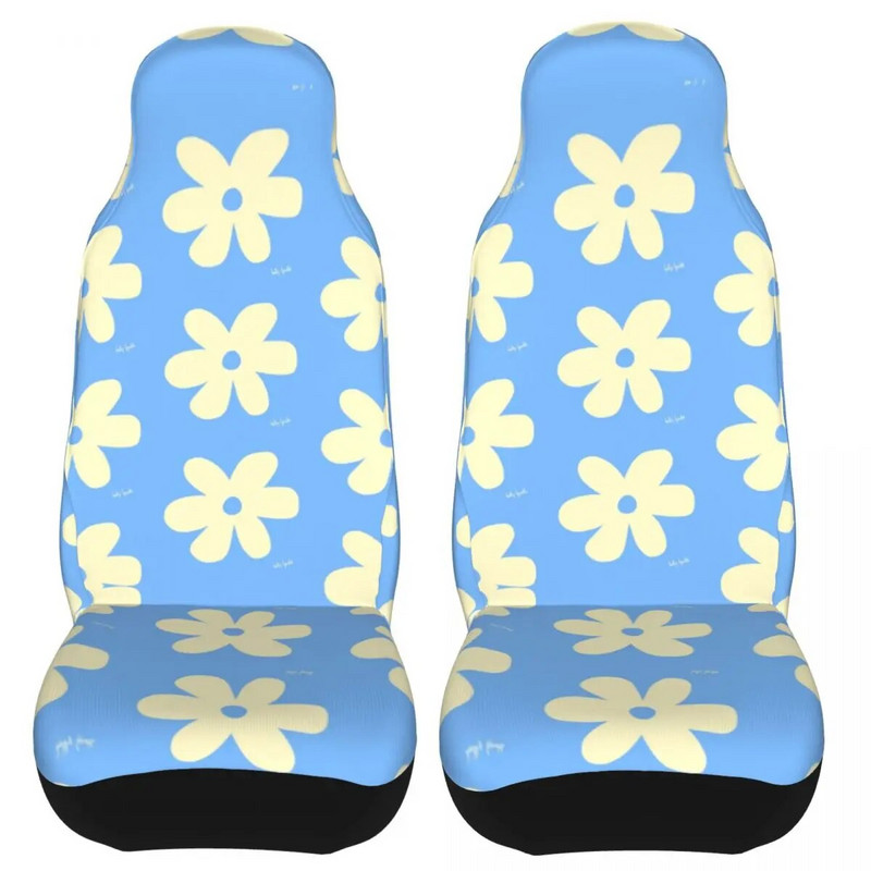 Flower Print Universal προστατευτικό κάλυμμα καθισμάτων αυτοκινήτου Αξεσουάρ εσωτερικού χώρου για SUV Floral Καλύμματα προστασίας καθισμάτων αυτοκινήτου Αξεσουάρ αυτοκινήτου
