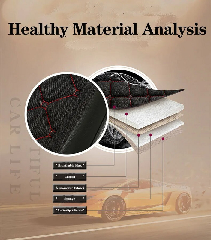 Suur linasest autoistme katte kaitse linane eesmine tagumine padi kaitse padjamatt seljatugi auto sisemuse veoauto maasturi kaubiku jaoks