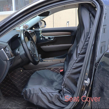 Κάλυμμα προστασίας μπροστινού καθίσματος αυτοκινήτου Heavy Duty Universal αδιάβροχο καλύμματα καθισμάτων αυτοκινήτου Κάλυμμα καθίσματος αυτοκινήτου Αναπνεύσιμο προστατευτικό μαξιλαριού