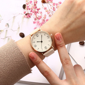 Μόδα δερμάτινο γυναικείο ρολόι Απλό γυναικείο ρολόι χαλαζία χειρός για γυναικείο δώρο εκπτώσεων 2021 Casual ρολόγια relogio feminino