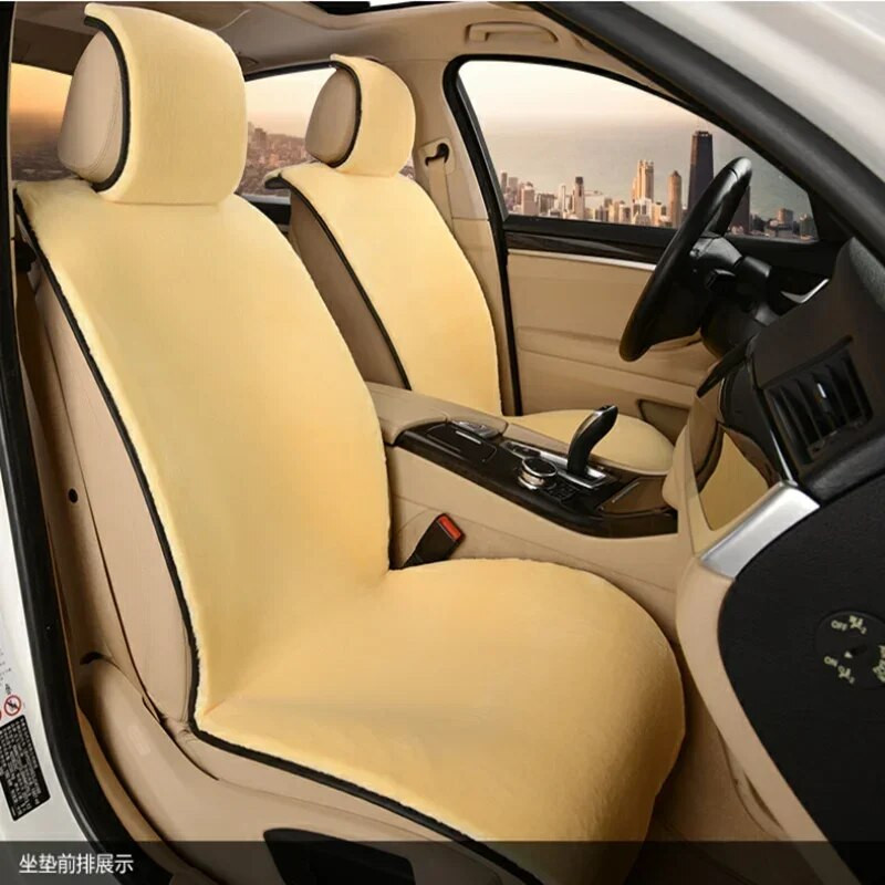 142 X 56cm Kunstkarusnahast Autoistmekatted Talvised Universaalsed Autoistmepadi Autoistmekatted Autoistmekate Autoistmepadja istmekate