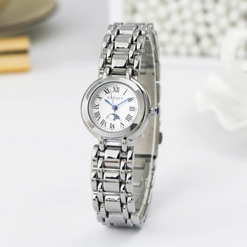 Луксозни модни дамски часовници 2022 Ежедневна рокля Класически прост ръчен часовник за дама Кварцова гривна Стоманен часовник Zegarek Damski