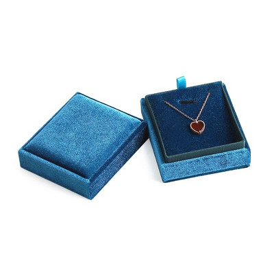 Uus kvaliteetne sametest ehtekarbi sõrmus kaelakee kõrvarõngad ripats hoiustamine moe ehete korraldaja kinkepakendikarp Joyero