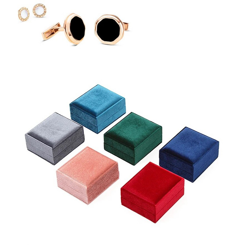 Uus kvaliteetne sametest ehtekarbi sõrmus kaelakee kõrvarõngad ripats hoiustamine moe ehete korraldaja kinkepakendikarp Joyero