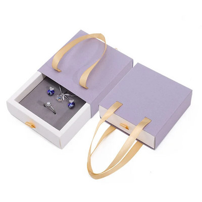 Sahtel Ehtekott Sõrmus Kaelakee Kõrvarõngad Käevõru Kingi Pakendikarp Paks Paber Kaasaskantav Käekott Ehete Korraldaja Karp Joyero