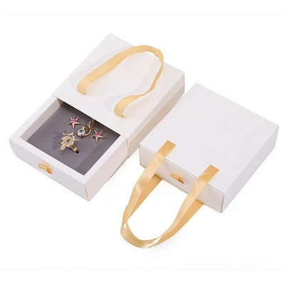 Sahtel Ehtekott Sõrmus Kaelakee Kõrvarõngad Käevõru Kingi Pakendikarp Paks Paber Kaasaskantav Käekott Ehete Korraldaja Karp Joyero