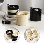 1 tk pööratav ehtekarp Fresh Ins Wind tahke metallist käepide Mitmekihiline magamistoaga lauaarvuti plastist korraldaja hoiustamiskosmeetikakohver