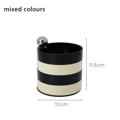 1 tk pööratav ehtekarp Fresh Ins Wind tahke metallist käepide Mitmekihiline magamistoaga lauaarvuti plastist korraldaja hoiustamiskosmeetikakohver