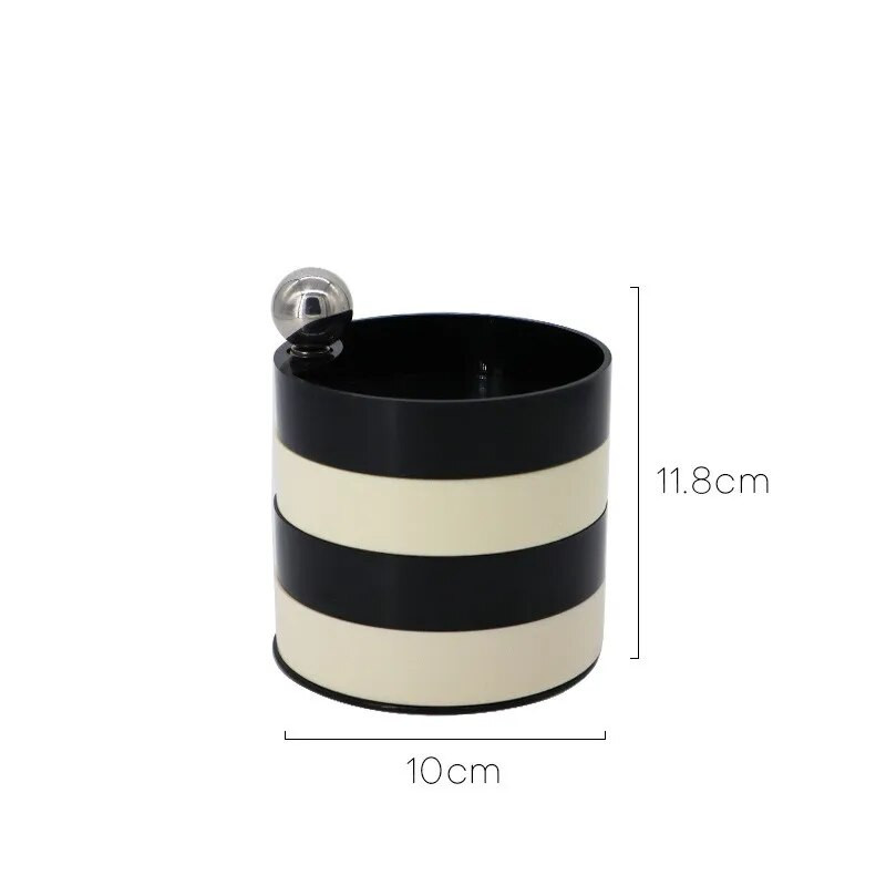 1 tk pööratav ehtekarp Fresh Ins Wind tahke metallist käepide Mitmekihiline magamistoaga lauaarvuti plastist korraldaja hoiustamiskosmeetikakohver