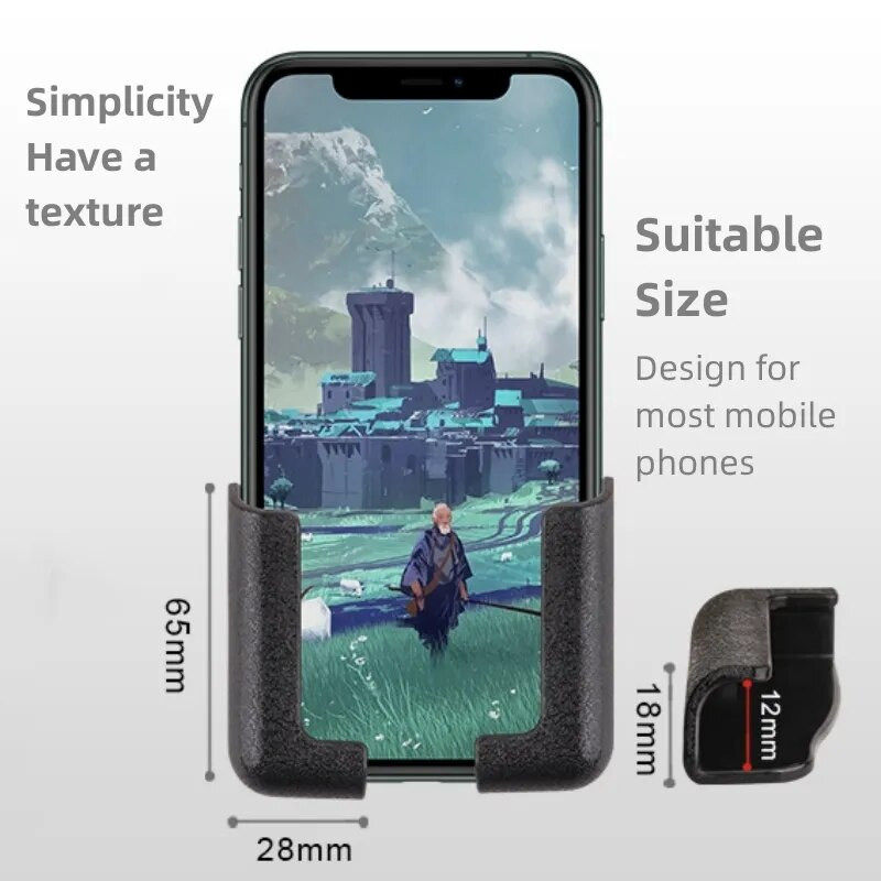 Πολυλειτουργική βάση αυτοκινήτου αυτοκινήτου Βάση κινητού τηλεφώνου ελαφρύτητα Φορητότητα Χωρίς χώρο Κατάληψη βάσης Auto Εσωτερικά αξεσουάρ