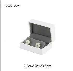 Uus kaarekujuline pärlilukuga ehtekarp pulmade jaoks Kaelakee Kõrvarõngad Ripatsid Korraldaja PU-nahast vitriin