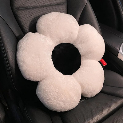 Talvine pehme plüüs universaalne autoistme kate Klassikaline mustvalge värvi istmematid Automaatne istmepadi Hoiab soojas Autotarvikud