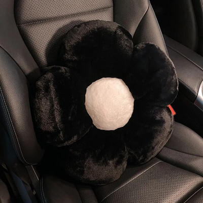 Talvine pehme plüüs universaalne autoistme kate Klassikaline mustvalge värvi istmematid Automaatne istmepadi Hoiab soojas Autotarvikud