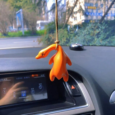 Naljakas kipsanime pardi autopeegli ripats multifilm Armas auto sisekujunduse ripats autotoodetele Sisustustarvikud