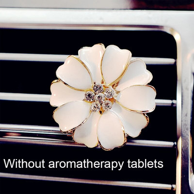 Auto õhu väljalaskeava lõhnav parfüümiklamber õhuvärskendaja hajuti universaalne peen teemant auto kliimaseade dekoratiivne õhuklamber