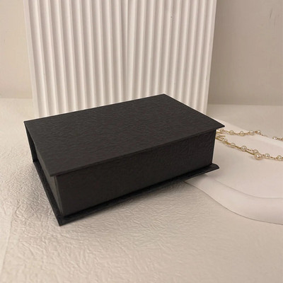 Uus ümberpööratav ehtekarp Kõrvarõngad Sõrmus Kaelakee Säilitusvitriin Paber Simple Ins Ehete Pakendikarp Joyero Reisimiseks