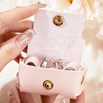 Чанти за опаковане на бижута от висок клас PU кожа Мода за жени Предложение за пътуване Кутия за сватбени пръстени Органайзер за бижута Подаръци Joyero