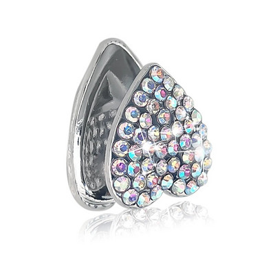 Südamekivist inkrusteeritud autokonksud Rahakott Mask Rippuv hoidik Auto sisemus Teemant Bling Bling Crystal Decor Metal Paste Konks