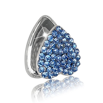 Südamekivist inkrusteeritud autokonksud Rahakott Mask Rippuv hoidik Auto sisemus Teemant Bling Bling Crystal Decor Metal Paste Konks