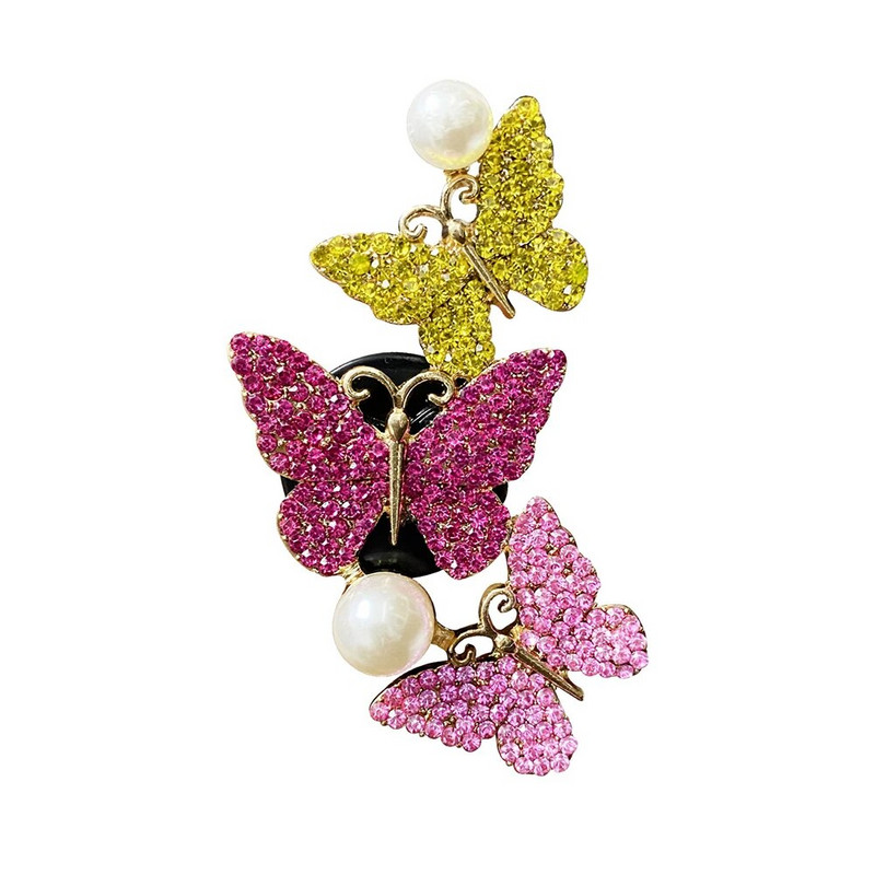 Auto õhuvärskendaja parfüüm Diamond Outlet Clip Butterfly 3in1 Beautiful Butterflies palsam Autotarvikud sisekujundus