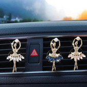 Tüdrukute auto konditsioneer Vent parfüümi klamber Auto õhuvärskendaja konditsioneer Aroomiteraapia autode sisekujunduse tarvik