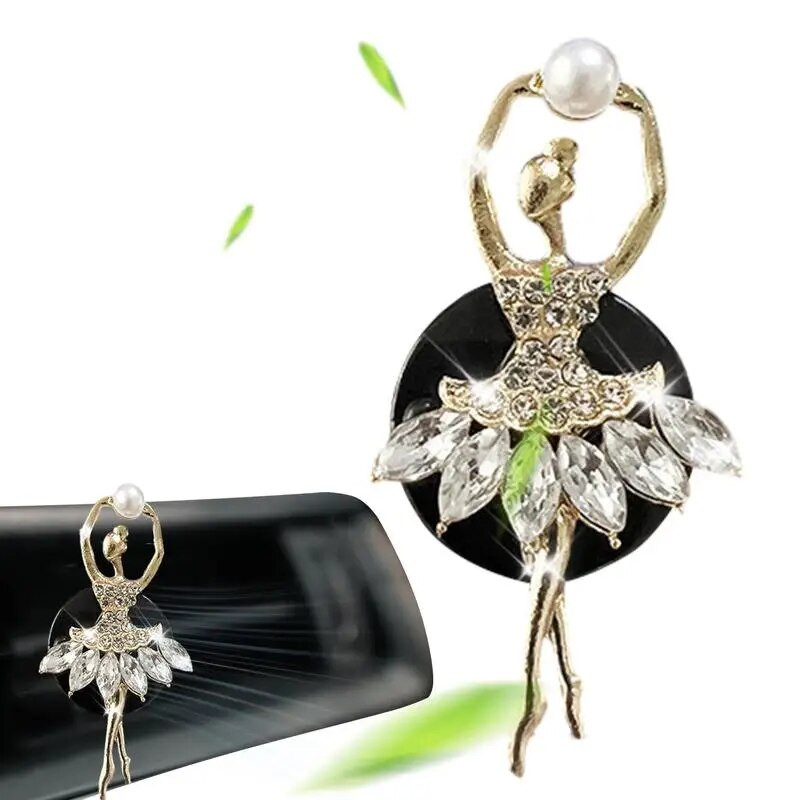 Tüdrukute auto konditsioneer Vent parfüümi klamber Auto õhuvärskendaja konditsioneer Aroomiteraapia autode sisekujunduse tarvik