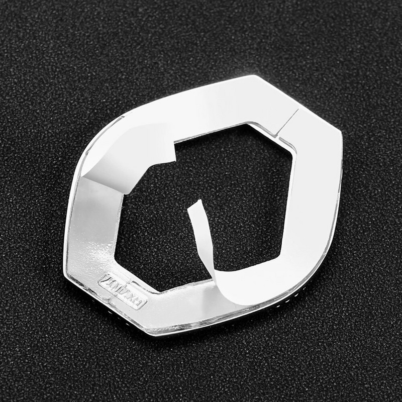 Automašīnas stūres logotipa metāla dimanta kristāla uzlīme Renault Megane 2 3 Clio 4 Captur Kadjar Fluence Koleo piederumiem