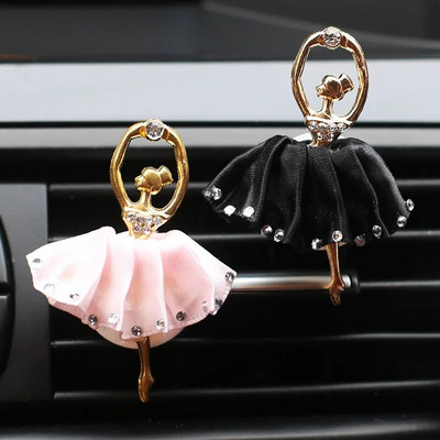 Balletitüdruku autoparfüümiklamber Konditsioneer Outlet Parfüümiklamber Ballerina Girl Freshener Lõhnaklamber Autodekoratsiooni tarvikud
