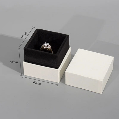 Kvaliteetne paberist ehtekarp rõngaskõrvarõngaste jaoks kaelakee hoiustamise korraldaja vitriin, ehete pakkekarp hulgimüük Joyero