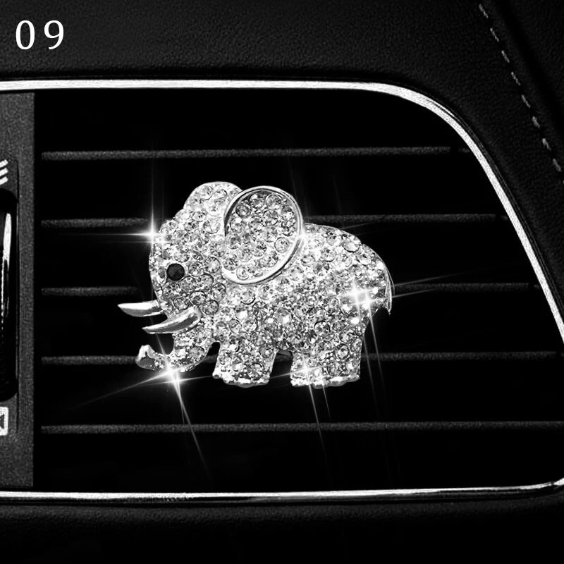 Bling Diamond auto õhuvärskendaja väljalaskeava parfüümiklamber tüdrukutele kõrgetel kontsadel lillelõhna difuusor salongi autotarvikud jõulukink