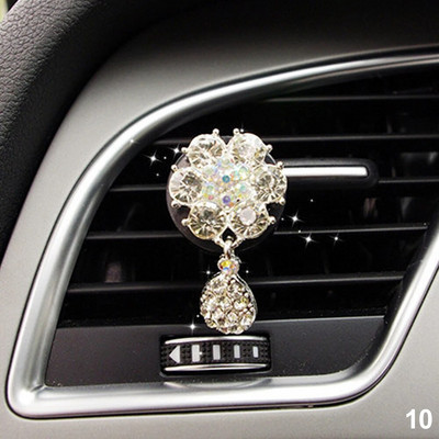 Uus Diamond Flower Deer Crown Cross Car Styling õhuvärskendaja parfüüm autodele, õhukonditsioneerile õhutusava lõhnaga mänguasjad autotarvikud