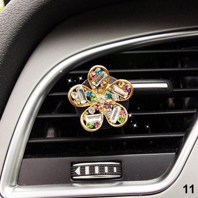 Uus Diamond Flower Deer Crown Cross Car Styling õhuvärskendaja parfüüm autodele, õhukonditsioneerile õhutusava lõhnaga mänguasjad autotarvikud