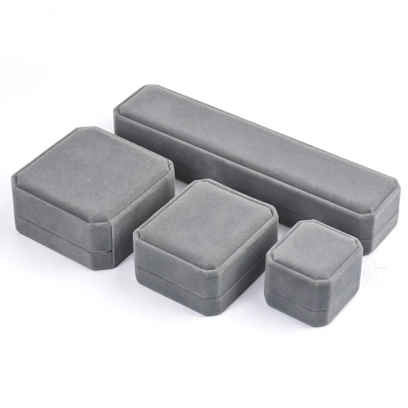 Kvaliteetne sametest ehtekarbi sõrmus kaelakee käevõru hoiustamiskinke pakendikarp Hall peen ehete organiseerimiskarp Joyero