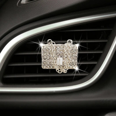 Auto Outlet Parfum Clip Osviežovač vzduchu do auta Bling Auto Príslušenstvo Dievčenská kabelka Vysoký podpätok Auto Vôňa Difúzor Dekorácia auta
