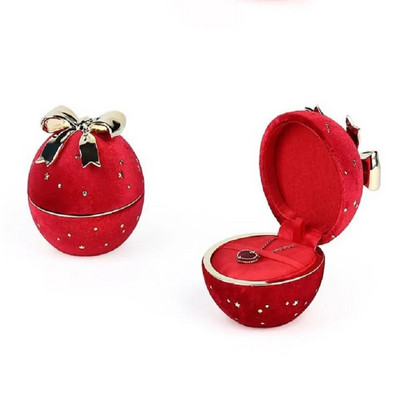 Augstas kvalitātes apļveida pilna Sky Star juvelierizstrādājumu kastīte Gredzenu kastīte Bow mezglu kaklarotas kulonu kastīte kāzu svinībām dāvanu rotaslietu organizatoram Bo