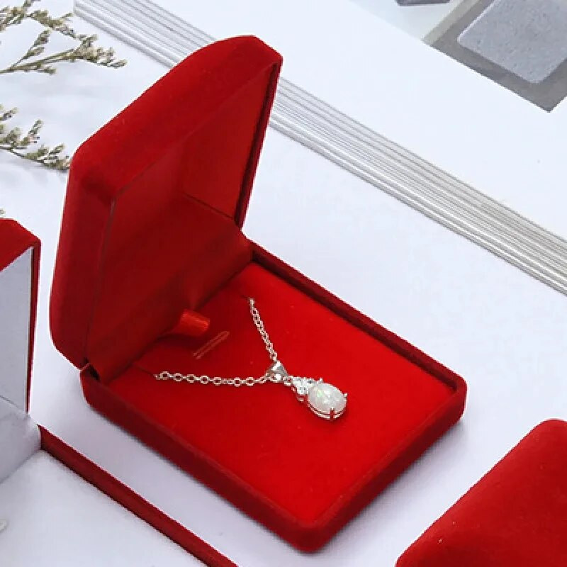 Висококачествена кадифена кутия за бижута за брошка, висулка, колие, опаковка за бижута Stotage Витрина Кутия за бижута Органайзер за бижута Joyero