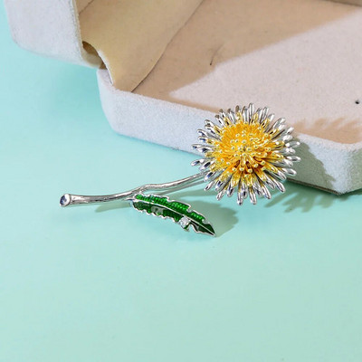 Dmari naiste pross Imeilus reväärinõel Korea moe stiil Spetsiifiline disain Võilillelilled Aksessuaarid Luksuslikud ehted