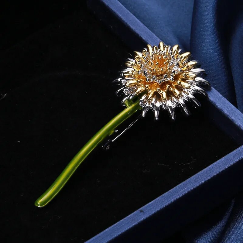 Dmari naiste pross Imeilus reväärinõel Korea moe stiil Spetsiifiline disain Võilillelilled Aksessuaarid Luksuslikud ehted