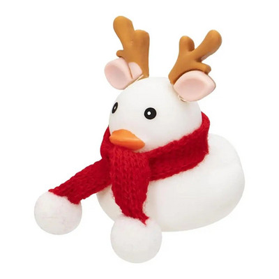 Autokaunistused Kummist Duck Jõulud Kummist Pardid Mänguasjad Eemaldatavad Uudsus Squeeze Ducky Auto armatuurlaua kaunistused Auto interjöör