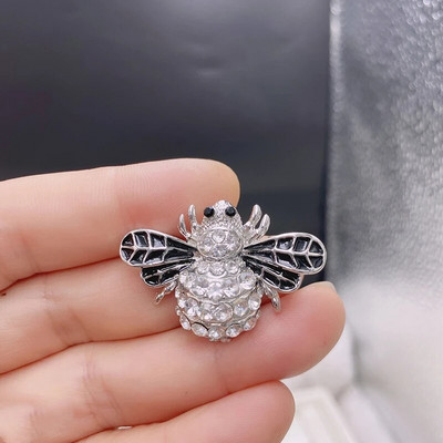 Armsad Rhinestone`ist mesilaspross Naiste peoaksessuaarid Putukate pärlkorsaprossid Kardigan ülikond Rõivad Aksessuaarid Kingitus