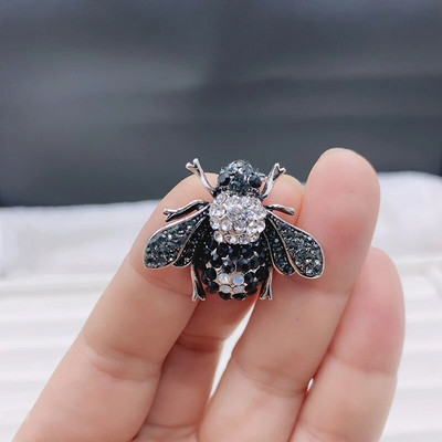 Armsad Rhinestone`ist mesilaspross Naiste peoaksessuaarid Putukate pärlkorsaprossid Kardigan ülikond Rõivad Aksessuaarid Kingitus