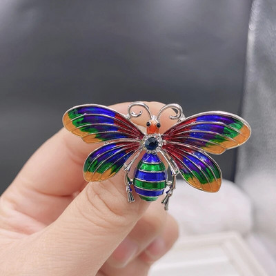 Armsad Rhinestone`ist mesilaspross Naiste peoaksessuaarid Putukate pärlkorsaprossid Kardigan ülikond Rõivad Aksessuaarid Kingitus