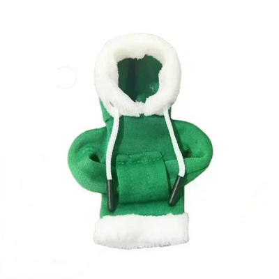 Ziemas modes kapuces Automašīnas pārnesumu pārslēgšanas pogas vāks Manuālais rokturis pārnesumu pārslēgšanas dekors Automātiski maģiski Ziemassvētku interjera aksesuāri