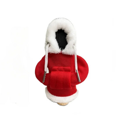 Ziemas modes kapuces Automašīnas pārnesumu pārslēgšanas pogas vāks Manuālais rokturis pārnesumu pārslēgšanas dekors Automātiski maģiski Ziemassvētku interjera aksesuāri