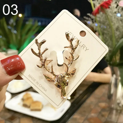 Uued jõulupuu prossid naistele Meestele Lumememm Jõuluvana Emailnõelad Moeehted Jõulukaunistused Kingitused