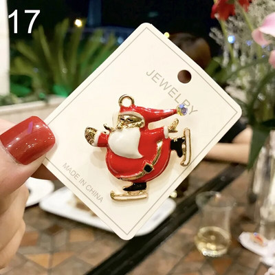 Uued jõulupuu prossid naistele Meestele Lumememm Jõuluvana Emailnõelad Moeehted Jõulukaunistused Kingitused