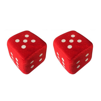 1 paar häguseid täringutäppe tahavaatepeegli riidepuu kaunistus auto stiilitarvik