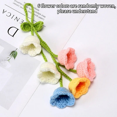 Autosalongi rippuvad tarvikud Armsad autotarvikud Bellflower Käsitsi kootud autoripats Tahavaatepeegli tarvikud Rippuvad